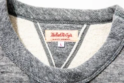 Sweatshirts-Joe McCoy 10 Oz. Loopwheel Crewneck Sweatshirt 020 Grey
