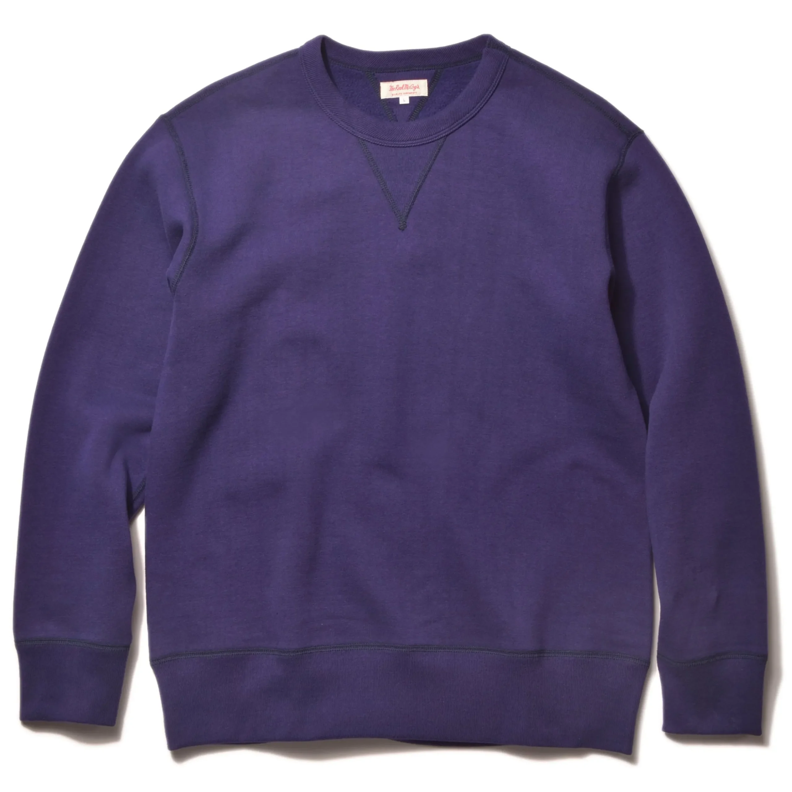 Sweatshirts-Joe McCoy 10 Oz. Loopwheel Crewneck Sweatshirt 130 Purple