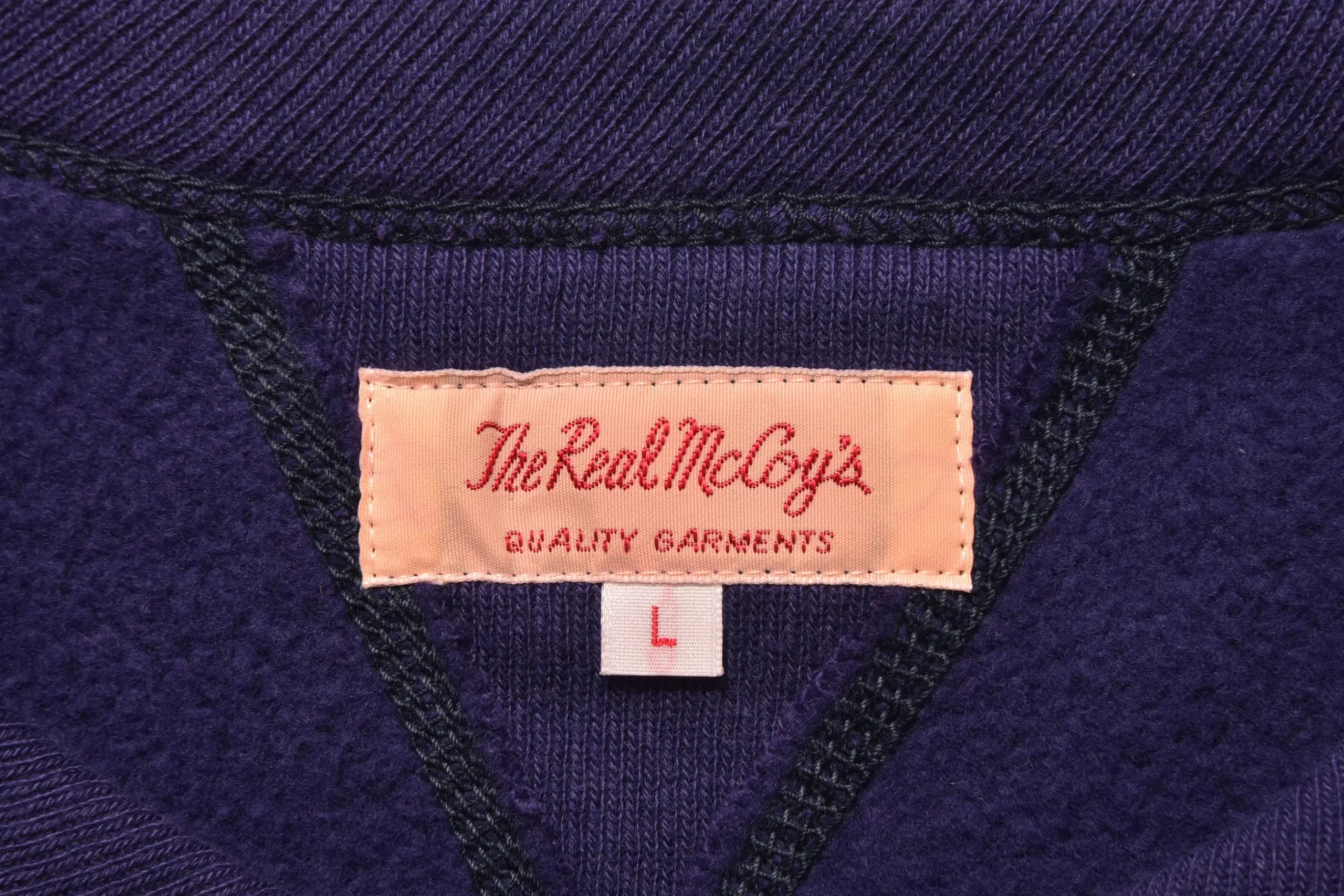Sweatshirts-Joe McCoy 10 Oz. Loopwheel Crewneck Sweatshirt 130 Purple