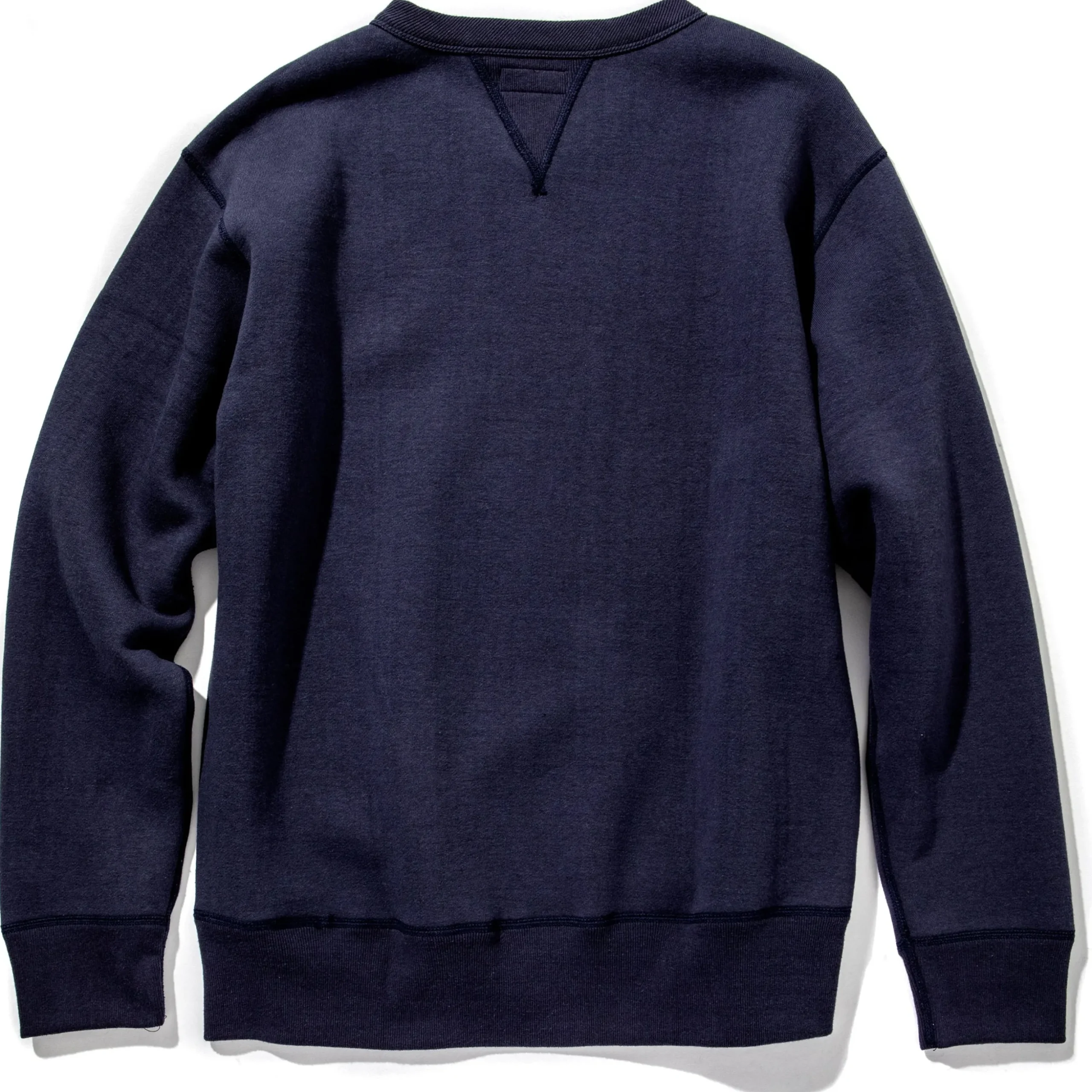 Sweatshirts-Joe McCoy 10 Oz. Loopwheel Crewneck Sweatshirt 140 Navy