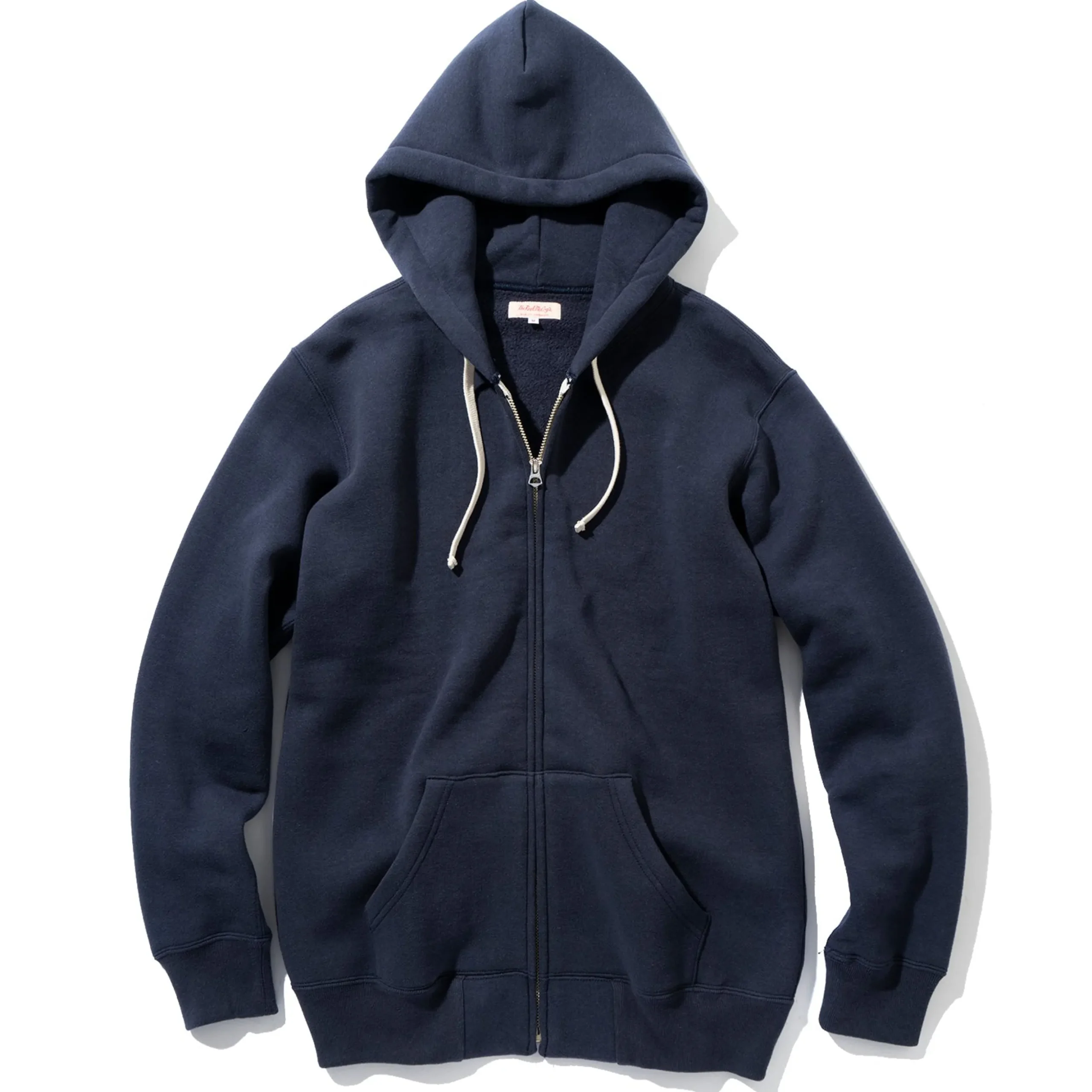 Sweatshirts-Joe McCoy 10 Oz. Loopwheel F/Z Parka 140 Navy