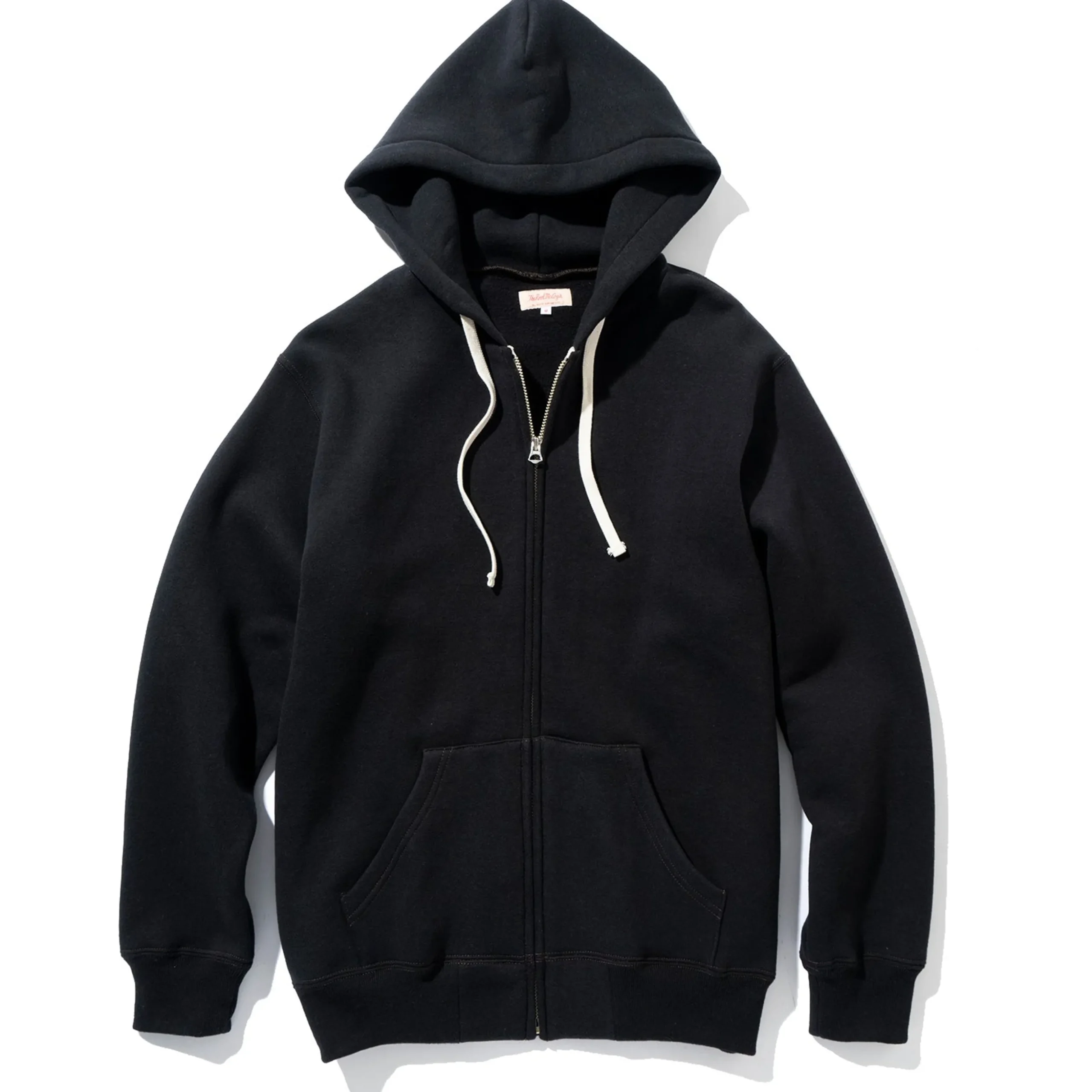 Sweatshirts-Joe McCoy 10 Oz. Loopwheel F/Z Parka 030 Black