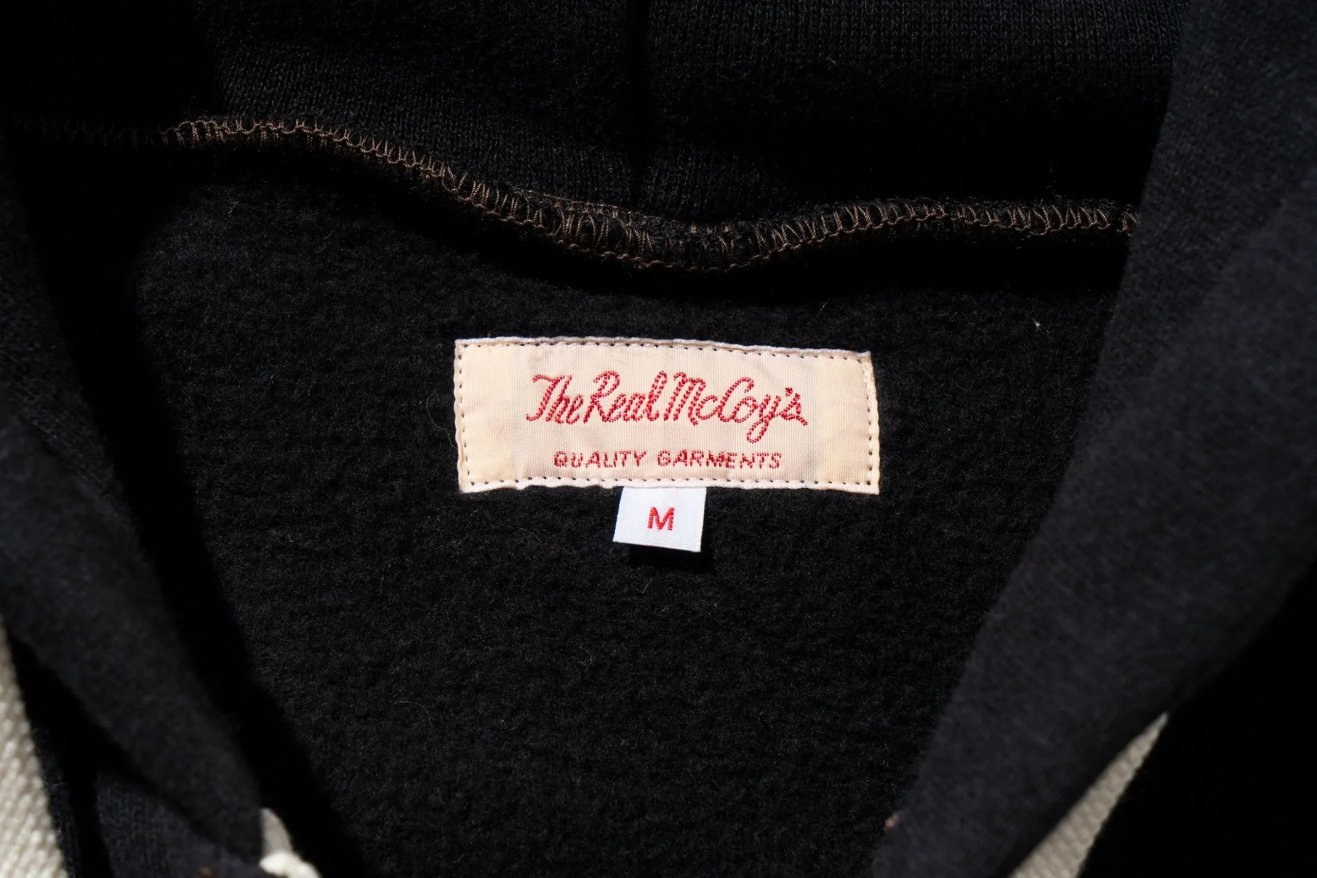 Sweatshirts-Joe McCoy 10 Oz. Loopwheel F/Z Parka 030 Black