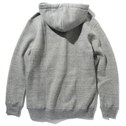 Sweatshirts-Joe McCoy 10 Oz. Loopwheel F/Z Parka 020 Grey