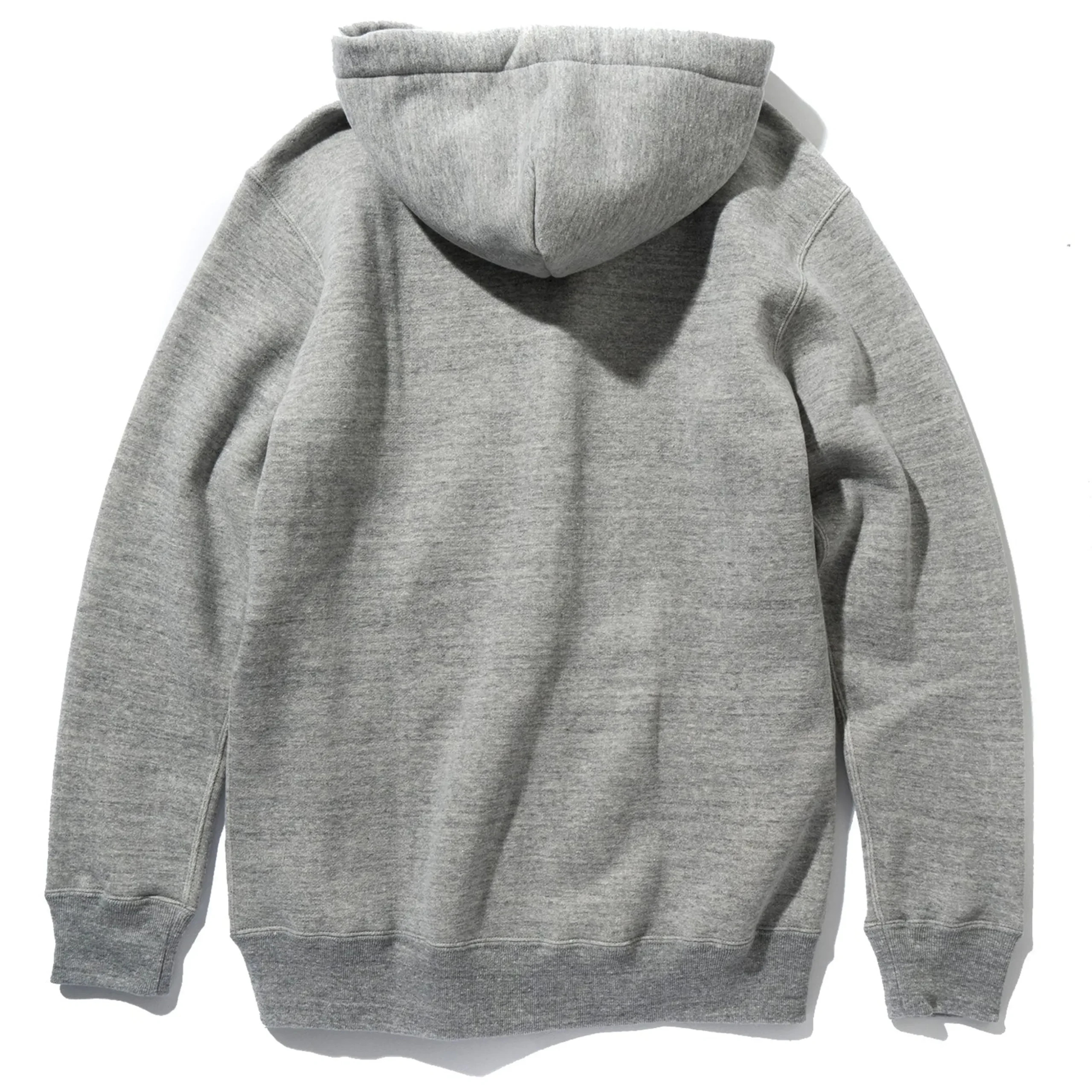 Sweatshirts-Joe McCoy 10 Oz. Loopwheel F/Z Parka 020 Grey
