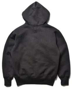 Sweatshirts-Joe McCoy 13 Oz. Wool Loopwheel Hooded Sweatshirt 030 Black