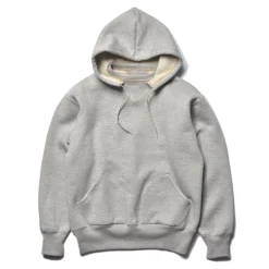 Sweatshirts-Joe McCoy 13 Oz. Wool Loopwheel Hooded Sweatshirt 021 Medium Gray