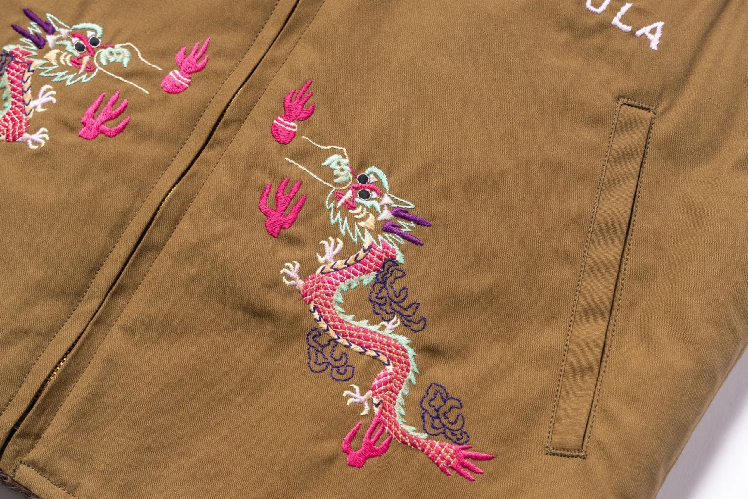 Vests-The Real McCoy's Alpaca Vest / Uss Ashtabula Khaki