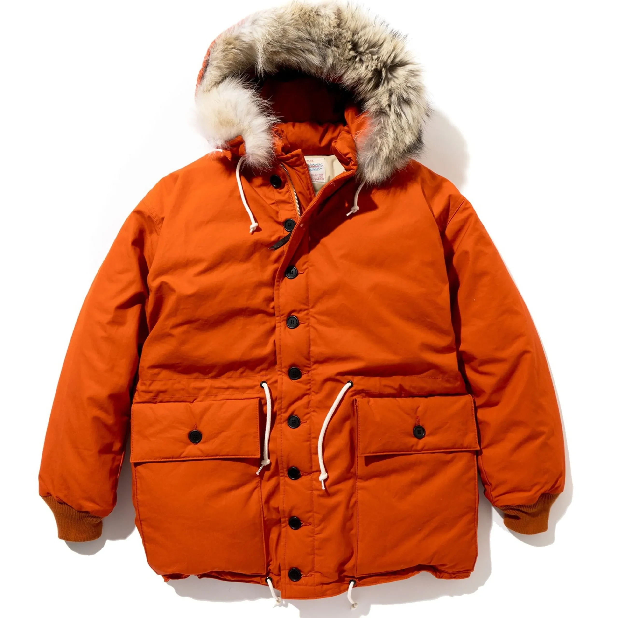 Recreation-Joe McCoy Arctic Outdoor Explorer Down Jacket Orange