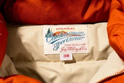 Recreation-Joe McCoy Arctic Outdoor Explorer Down Jacket Orange