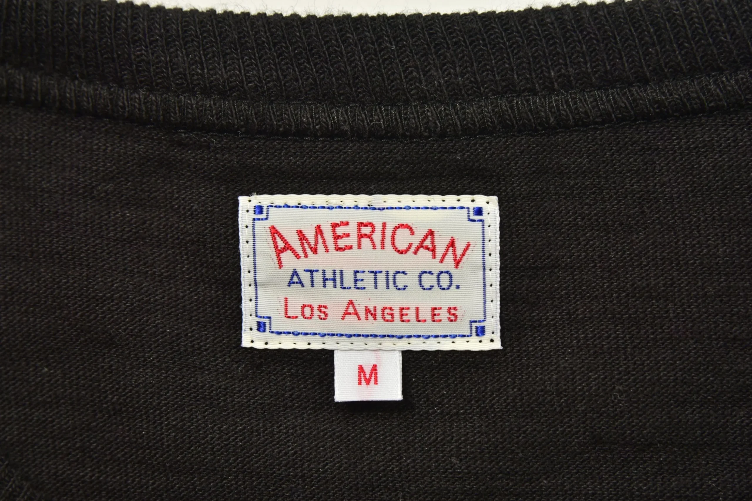 T-Shirts-Joe McCoy Athletic L/S T-Shirt/ Loopwheel 030 Black