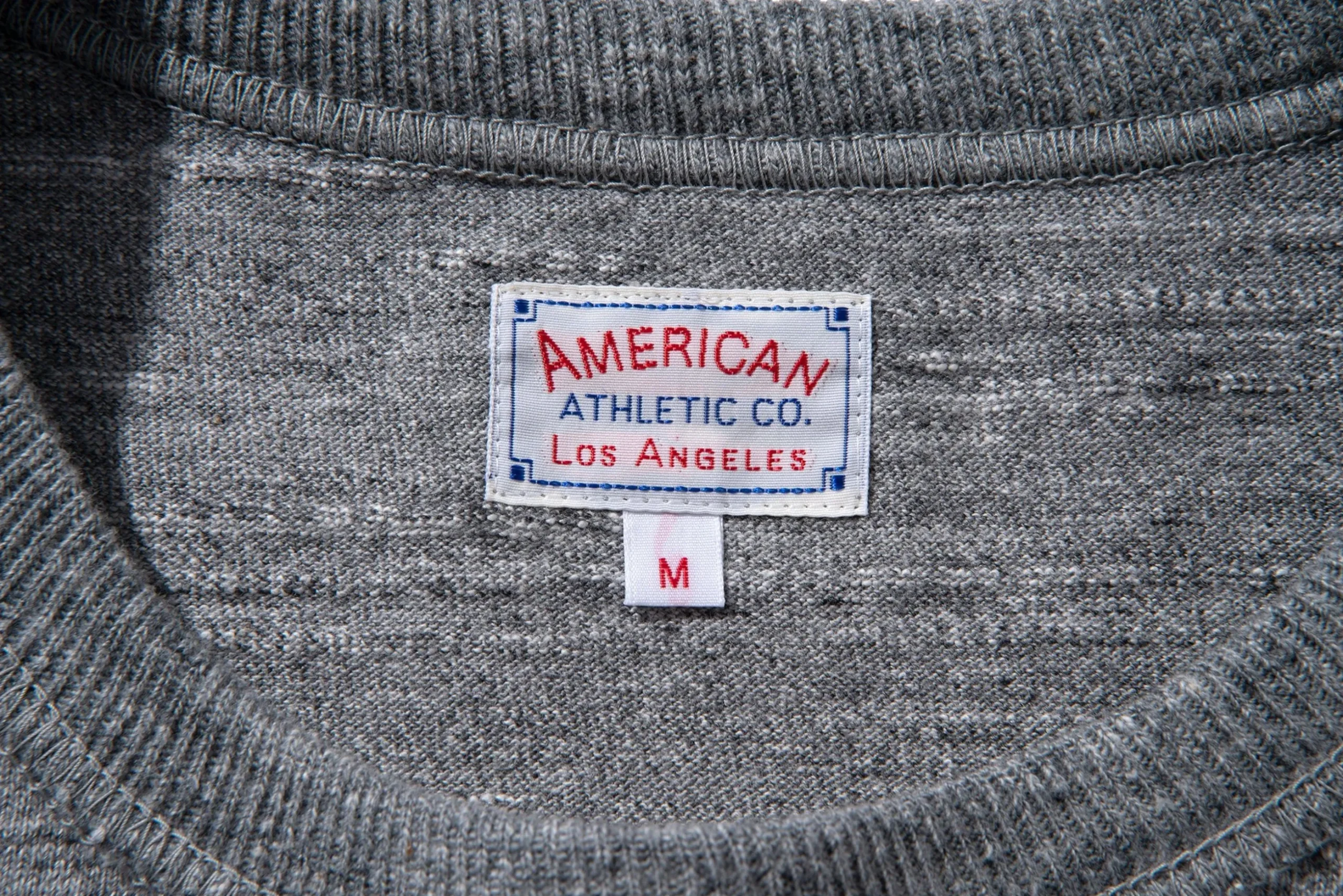 T-Shirts-Joe McCoy Athletic L/S T-Shirt/ Loopwheel 020 Gray