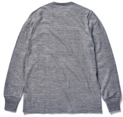 T-Shirts-Joe McCoy Athletic L/S T-Shirt/ Loopwheel 020 Gray