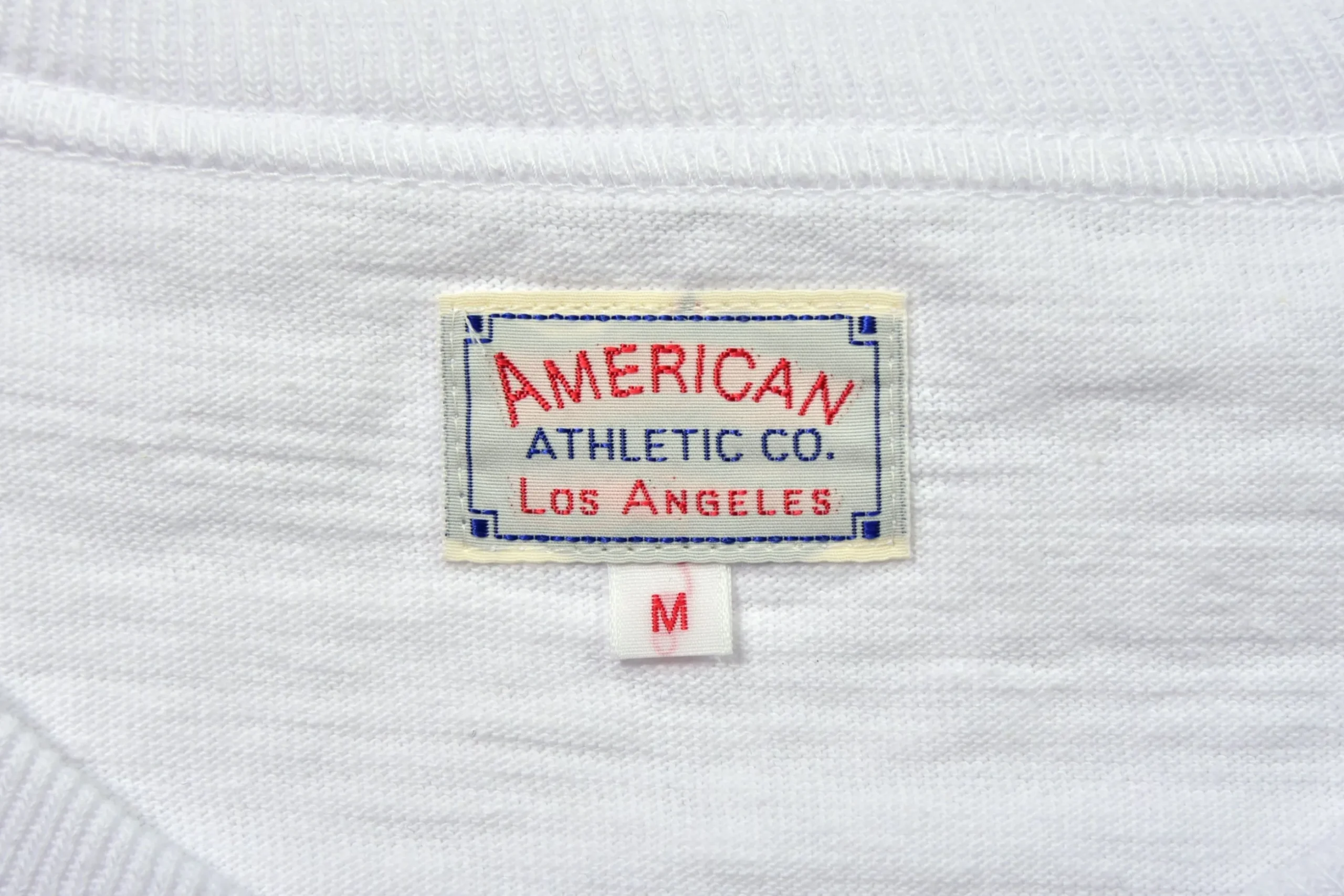 T-Shirts-Joe McCoy Athletic L/S T-Shirt/ Loopwheel 010 White