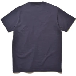 T-Shirts-Joe McCoy Athletic T-Shirt / Loopwheel 140 Navy