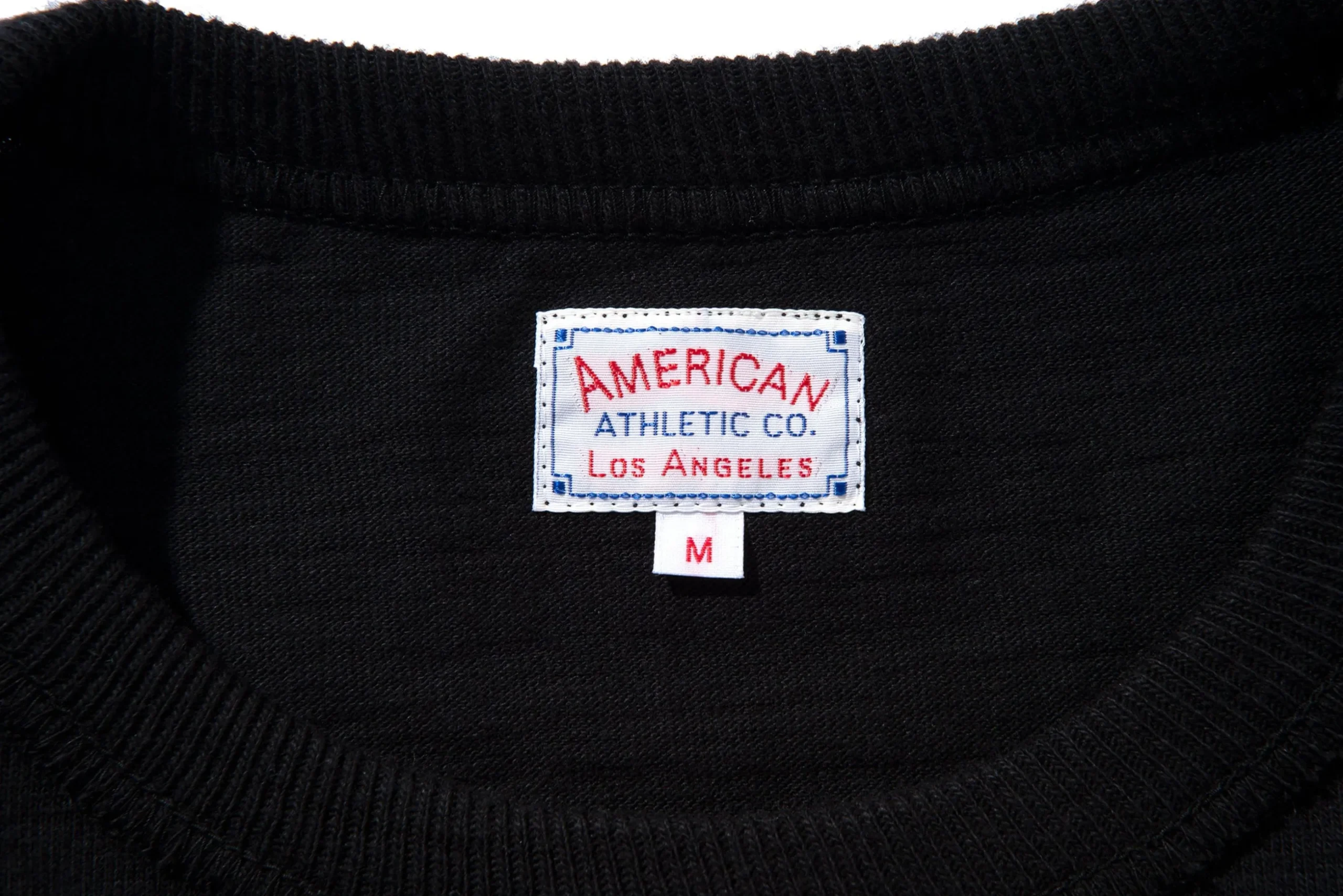 T-Shirts-Joe McCoy Athletic T-Shirt / Loopwheel 030 Black