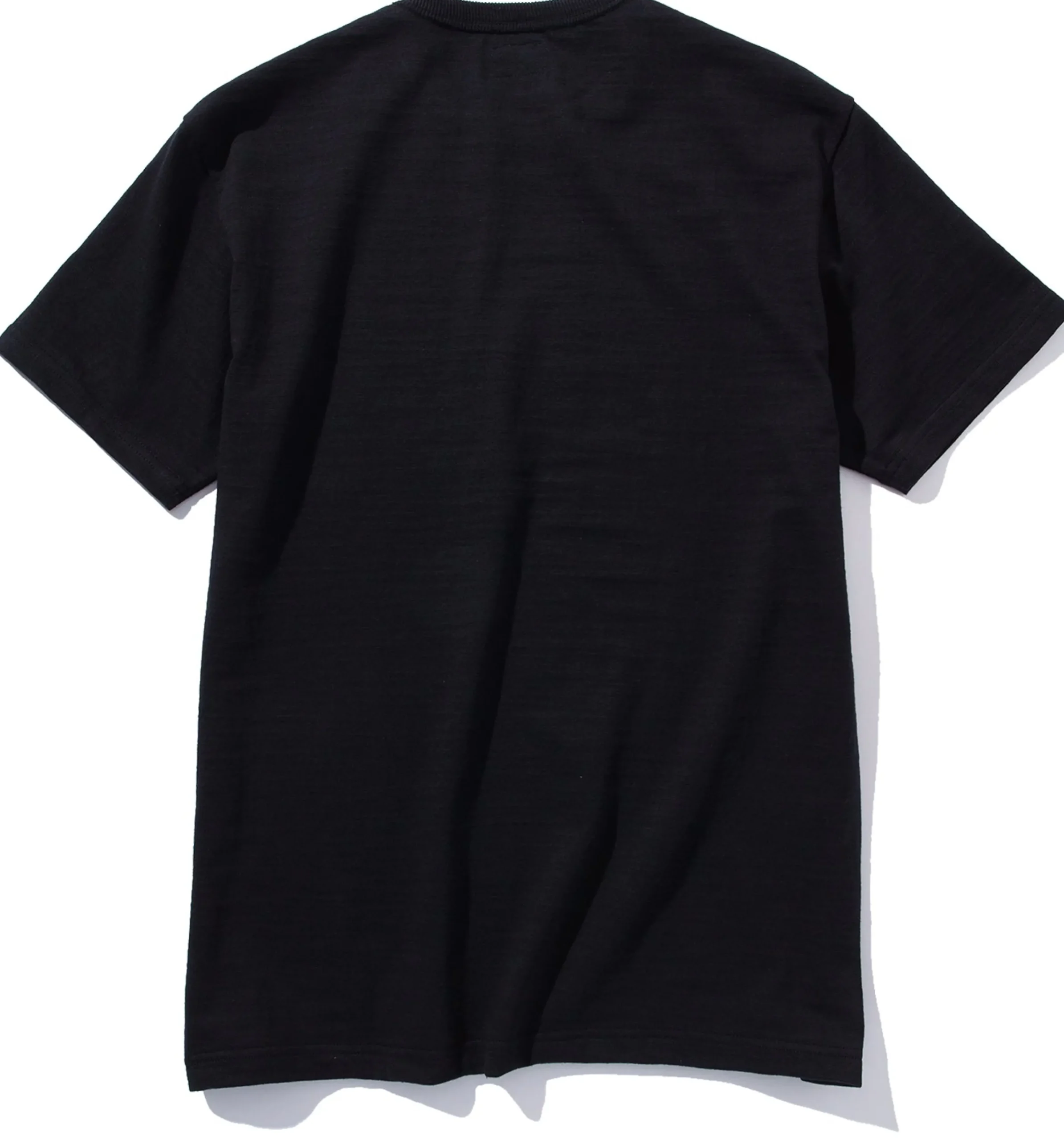 T-Shirts-Joe McCoy Athletic T-Shirt / Loopwheel 030 Black