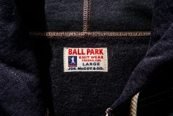 Sweatshirts-Joe McCoy Ball Park F/Z Sweatshirt 030 Black