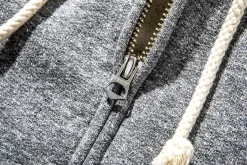 Sweatshirts-Joe McCoy Ball Park F/Z Sweatshirt 021 Grey