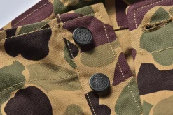 Pants-The Real McCoy's Beo Gam Camouflage Trousers Beige