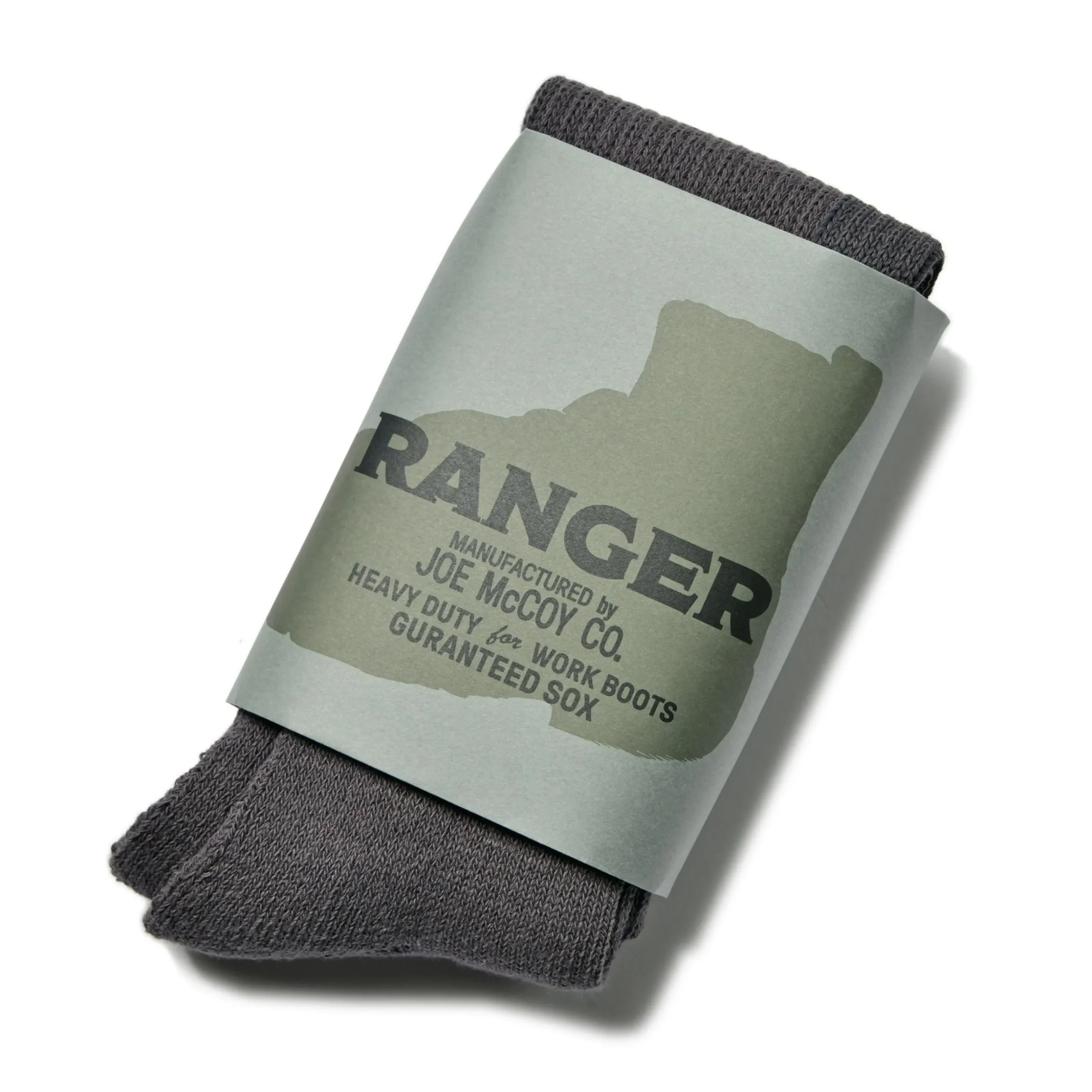 Socks-Joe McCoy Boot Socks 'Ranger' 020 Gray