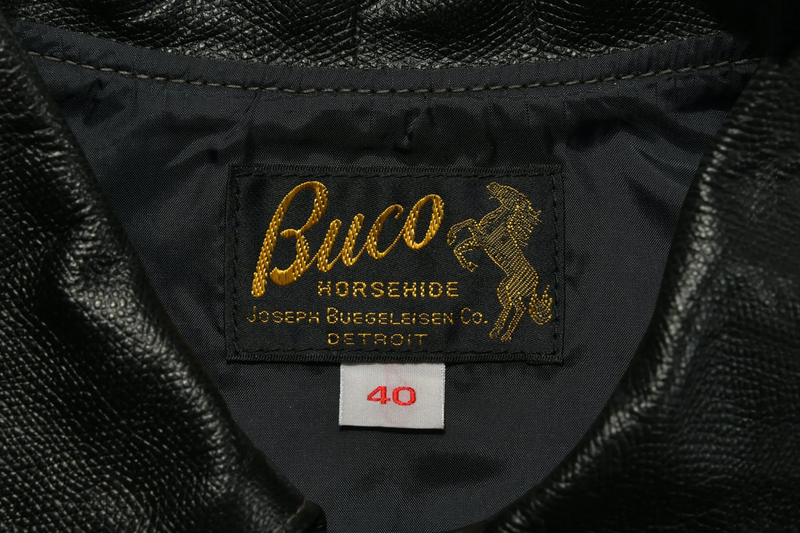Leather-Buco / Style King 030 Black