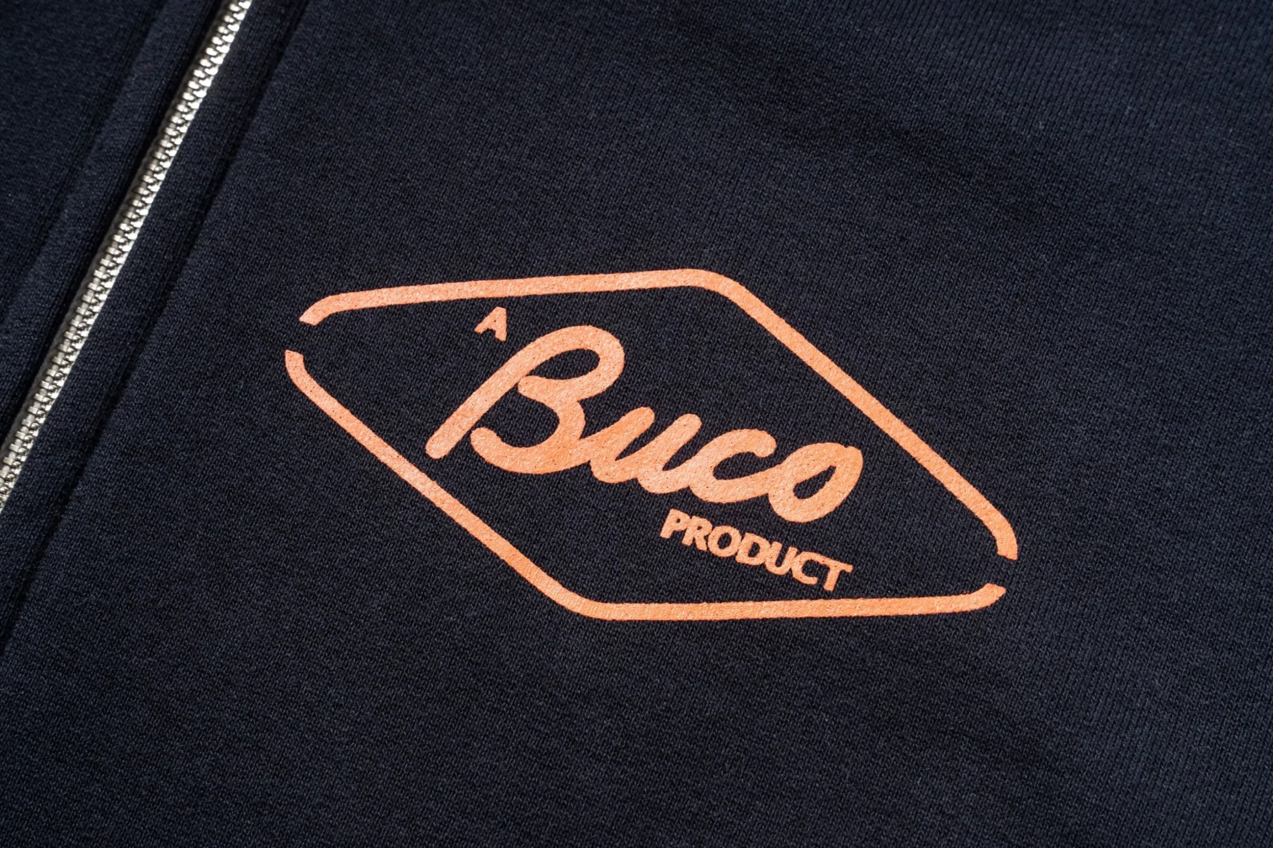 Sweatshirts-Buco F/Z Parka / Engineer Black