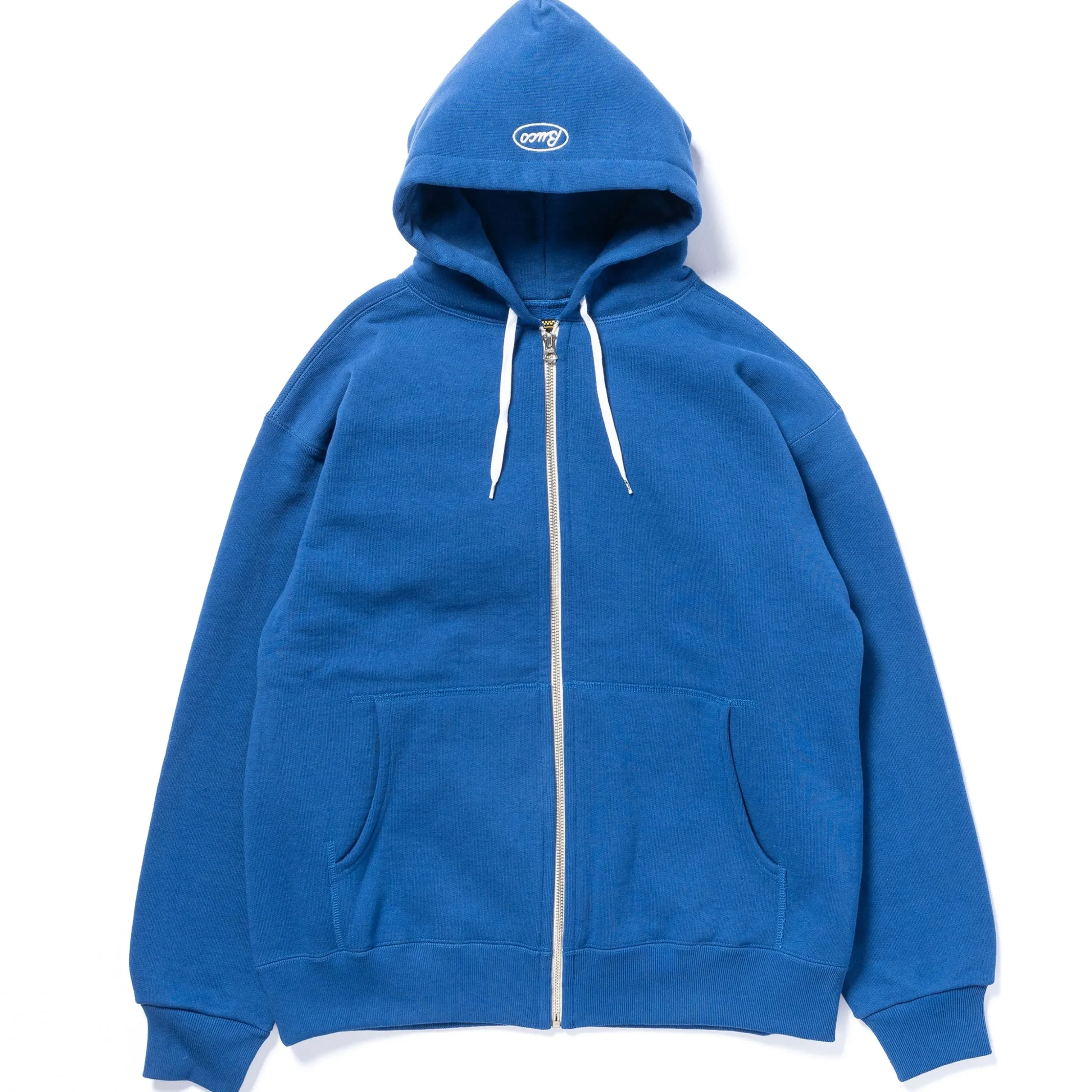 Sweatshirts-Buco F/Z Parka Sweatshirt R.Blue