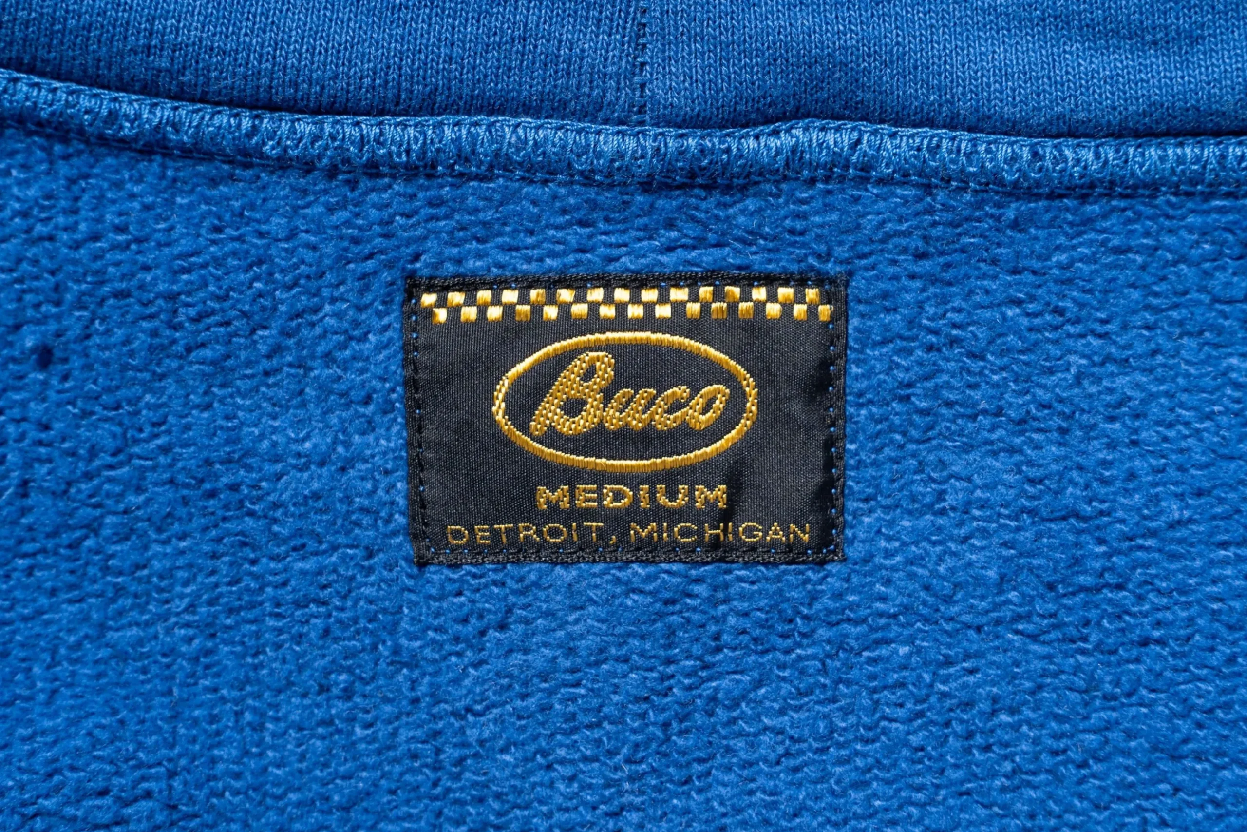 Sweatshirts-Buco F/Z Parka Sweatshirt R.Blue