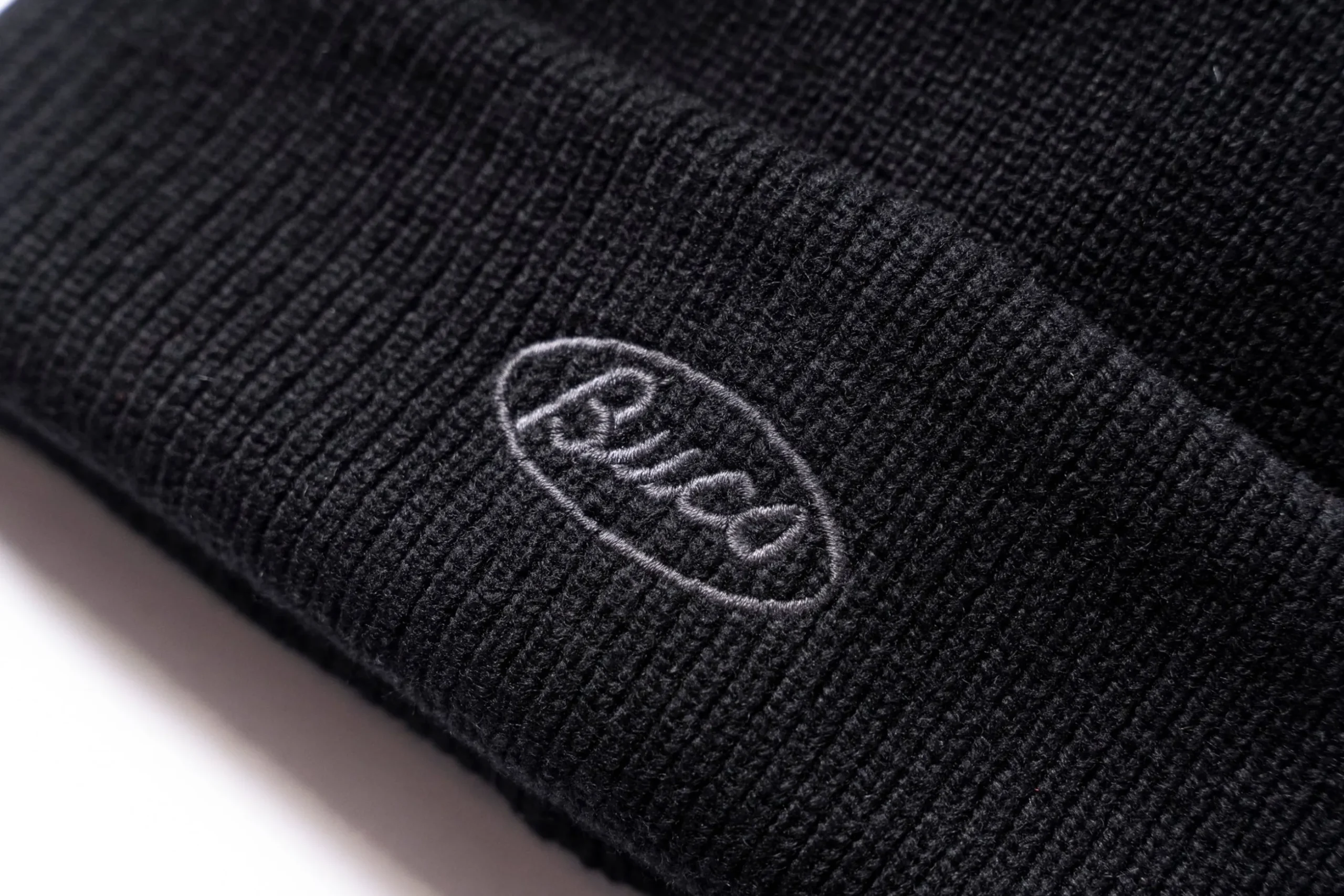 Hats-Buco Heavy Knit Cap Black