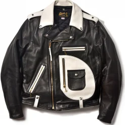 Leather-Buco J-24 / White X Black 030 Black