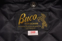 Leather-Buco J-24 Jacket 030 Black
