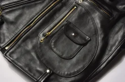 Leather-Buco J-24 Jacket 030 Black