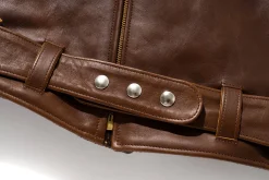 Leather-Buco Jh-1 Jacket / Brown