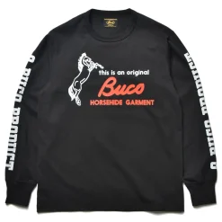 T-Shirts-Buco L/S Tee / This Is An Original 030 Black