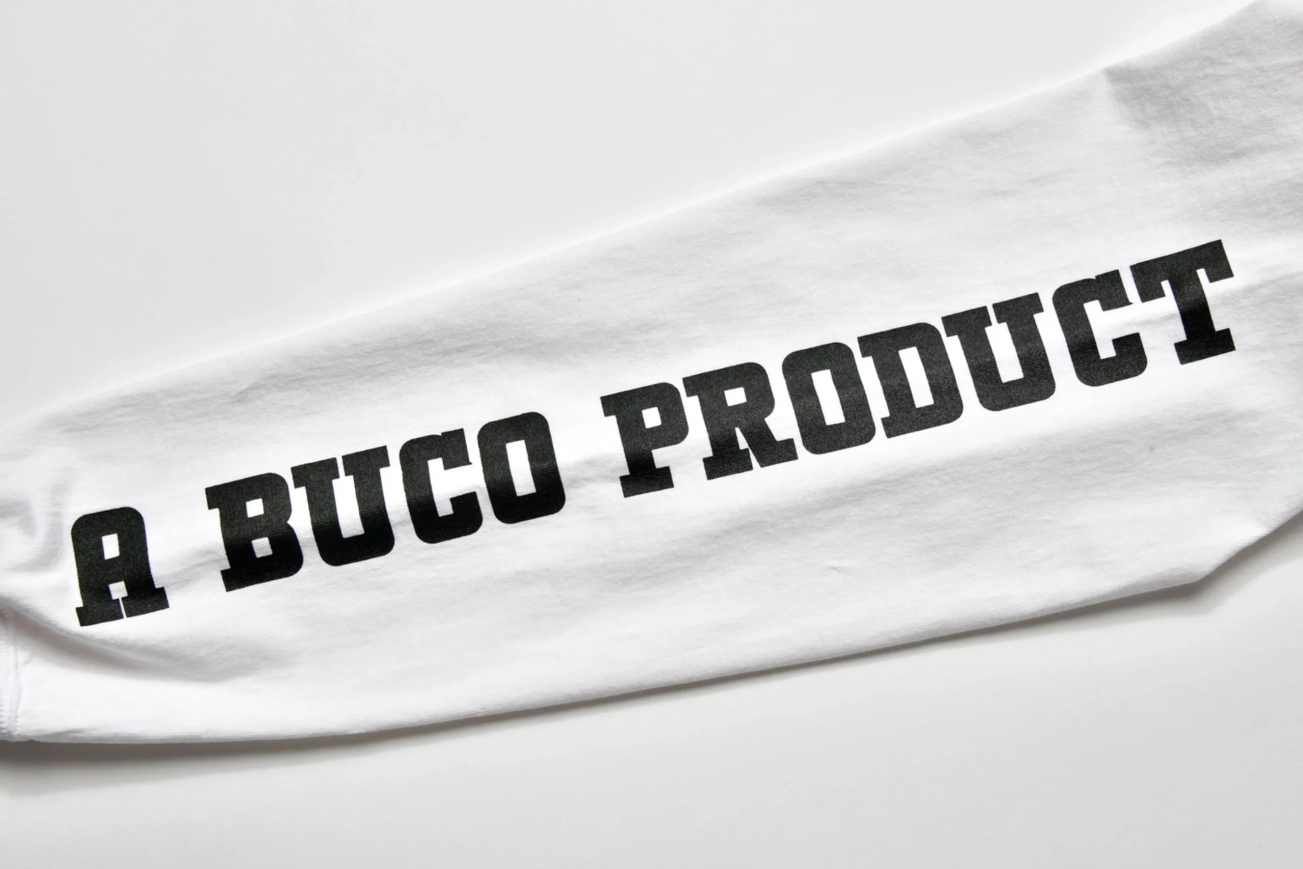 T-Shirts-Buco L/S Tee / This Is An Original 010 White