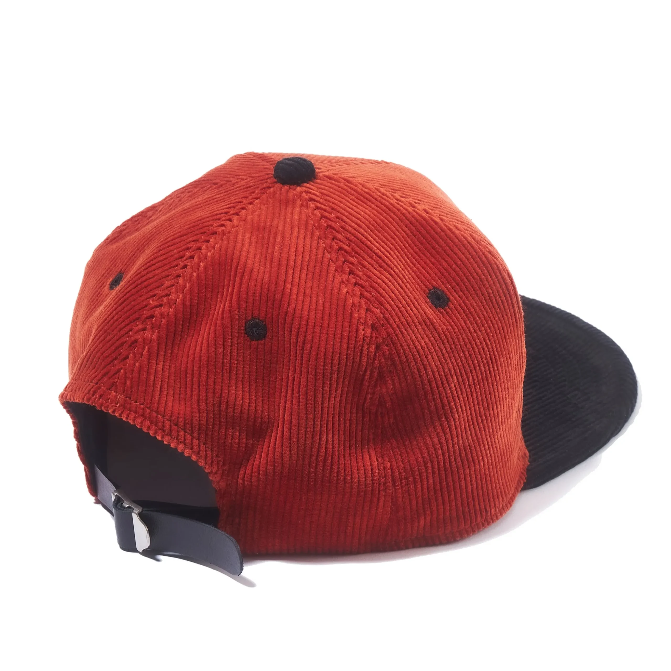 Hats-Buco Strap-Back Cap / Corduroy Orange