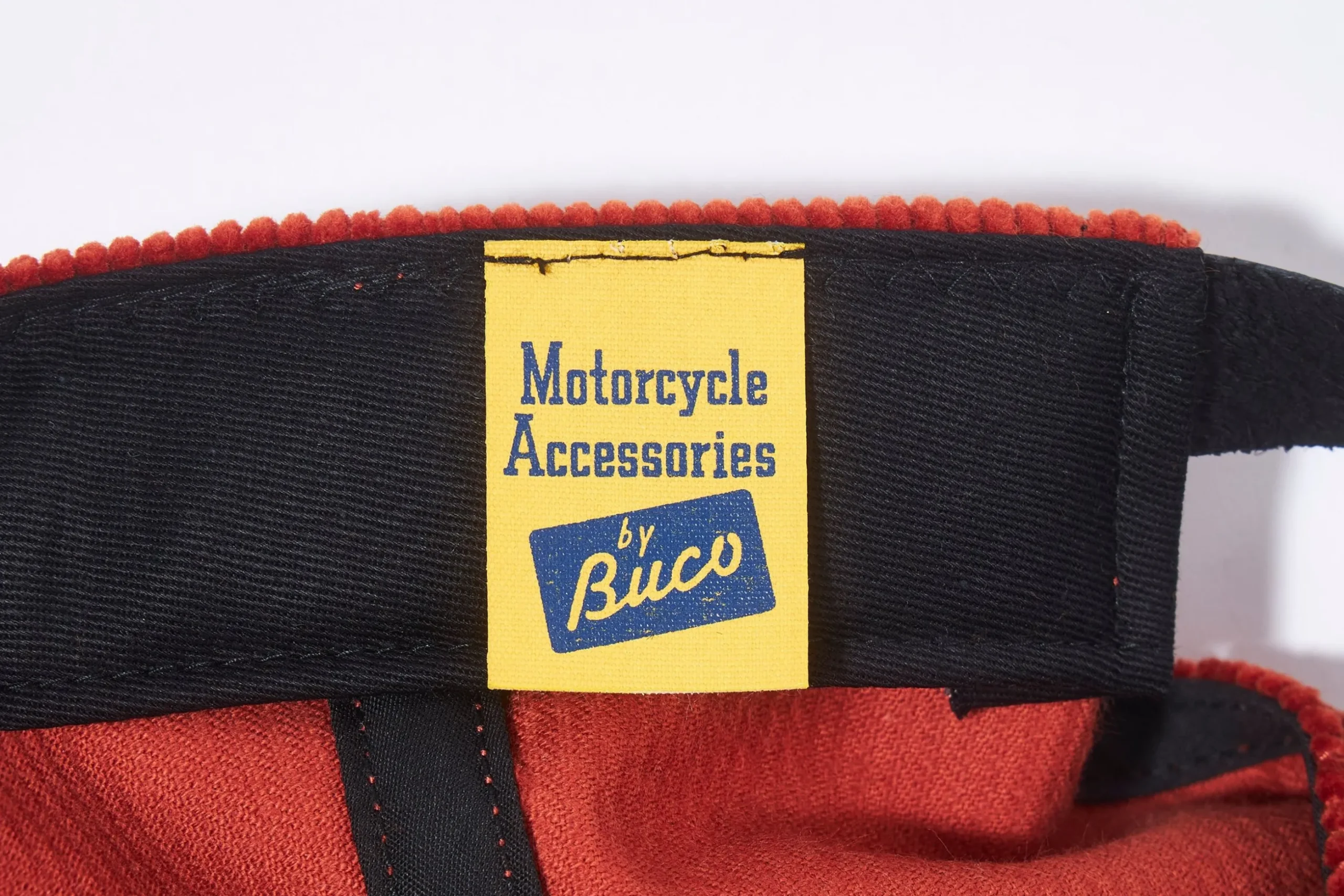 Hats-Buco Strap-Back Cap / Corduroy Orange