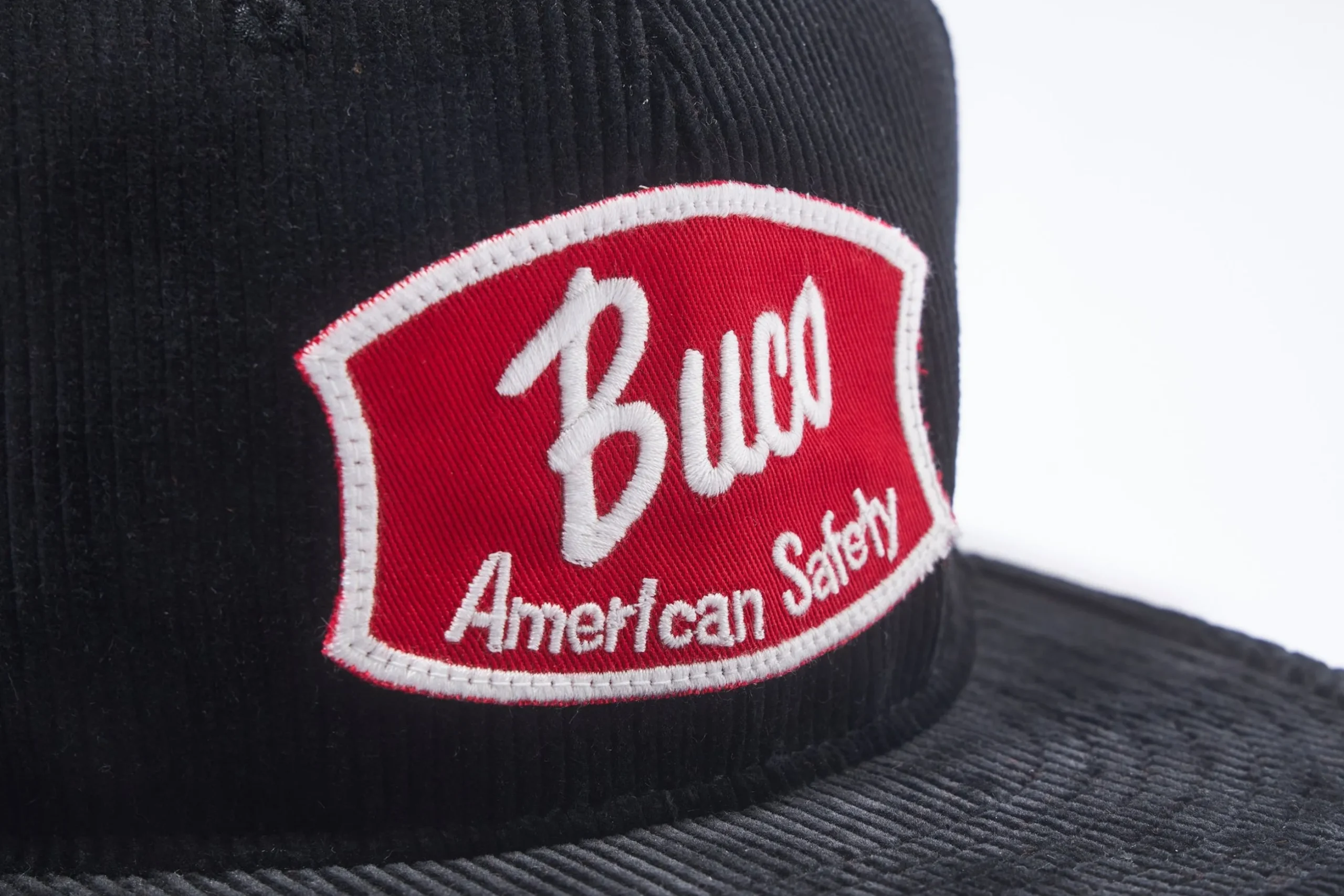 Hats-Buco Strap-Back Cap / Corduroy Black