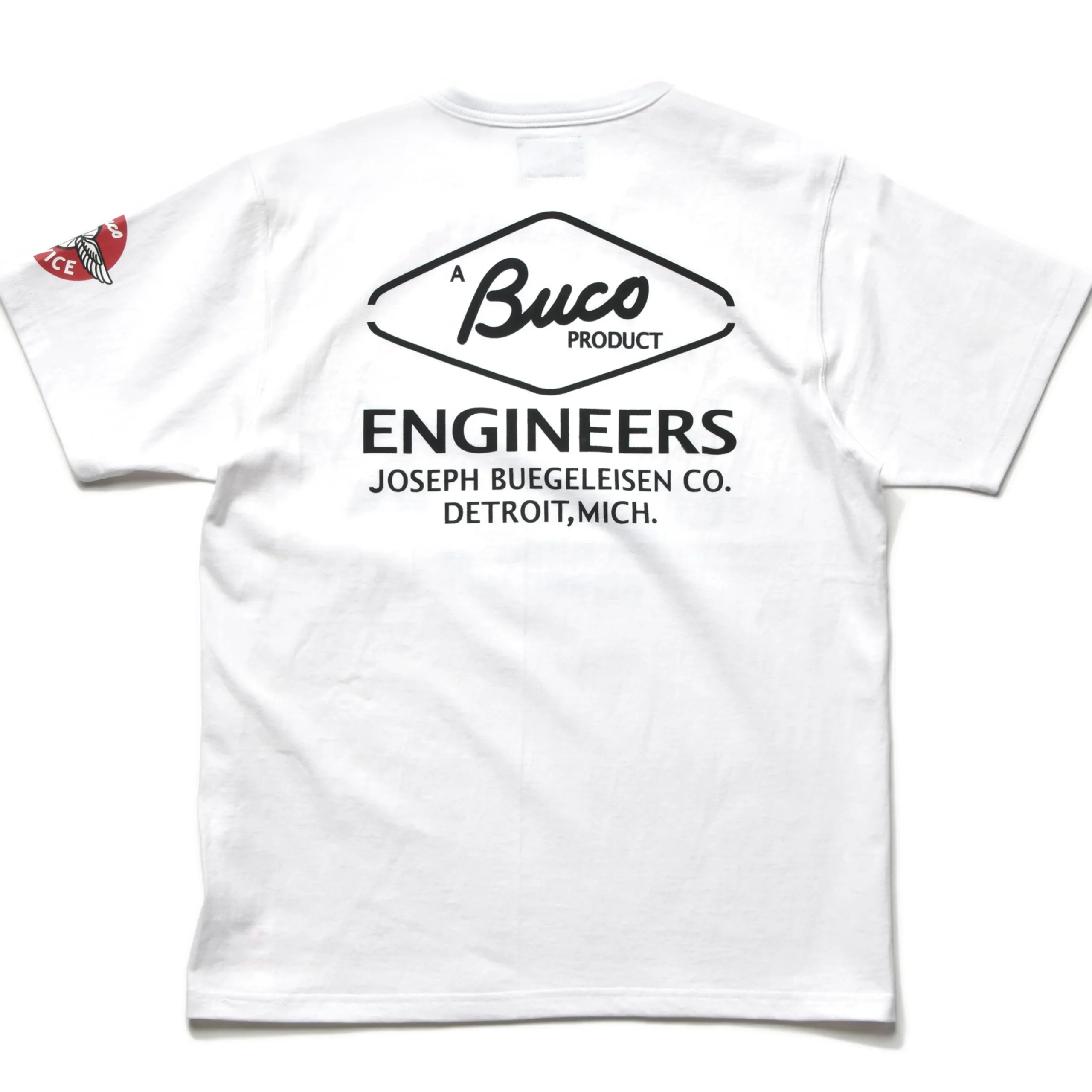 T-Shirts-Buco Tee / Engineer 010 White