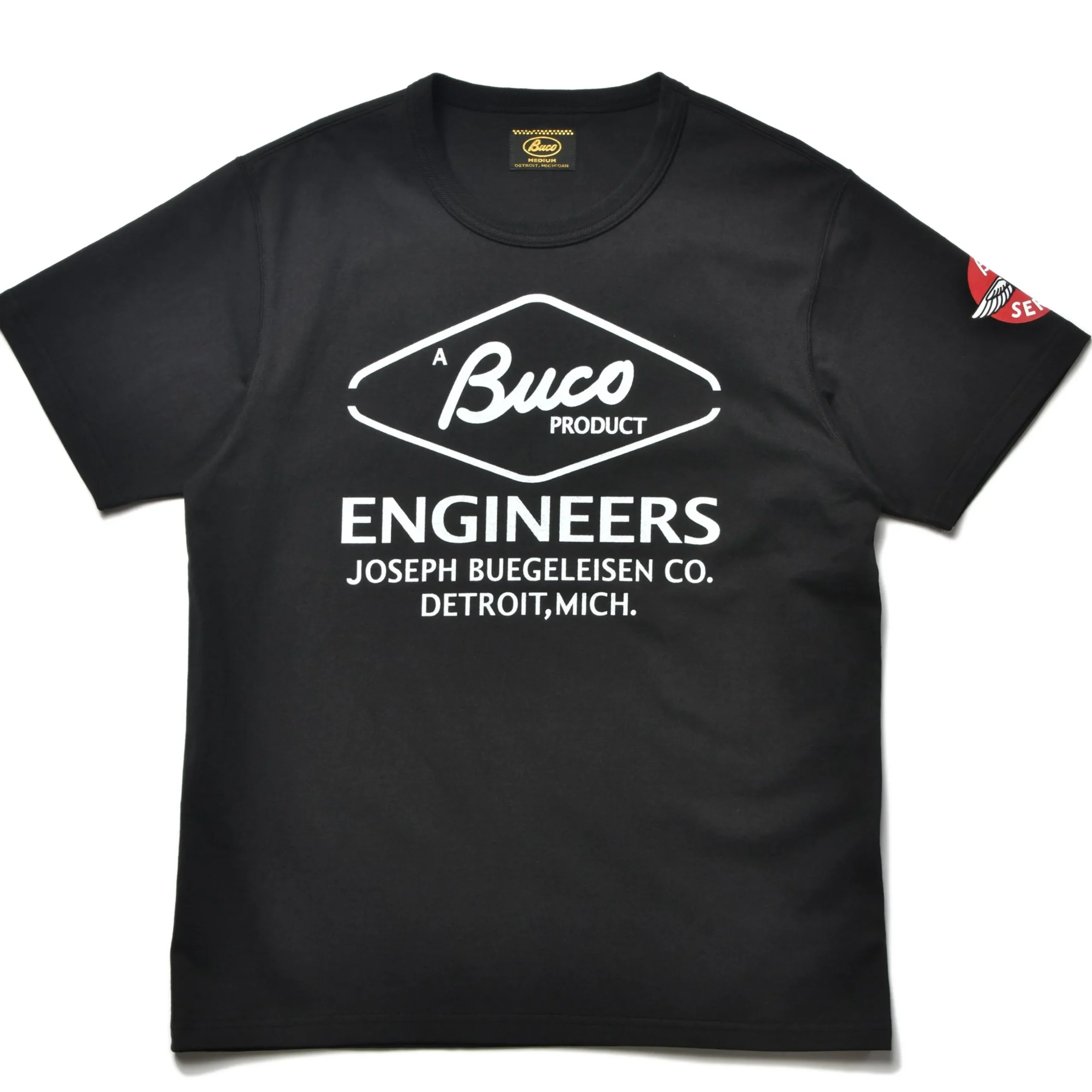 T-Shirts-Buco Tee / Engineer 030 Black