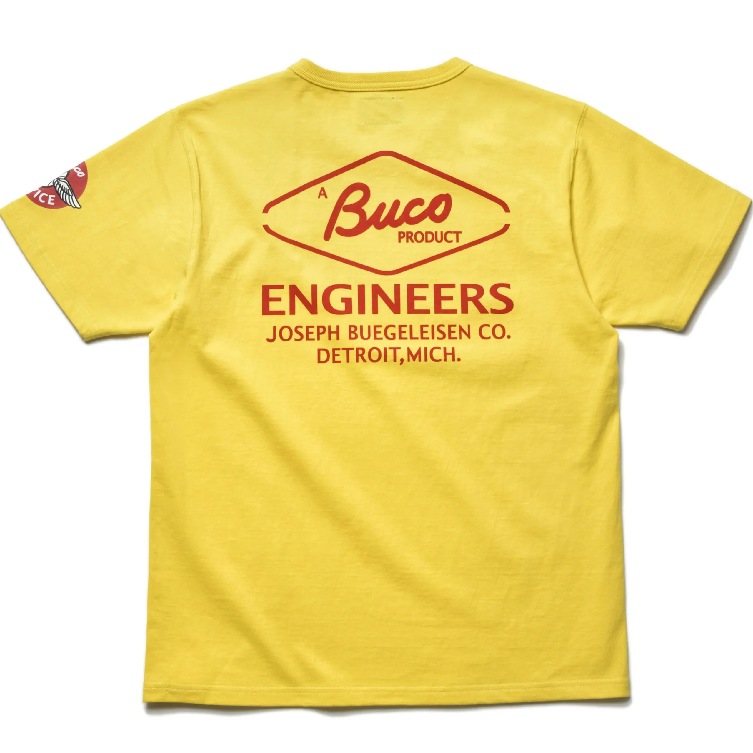 T-Shirts-Buco Tee / Engineer 064 Canary