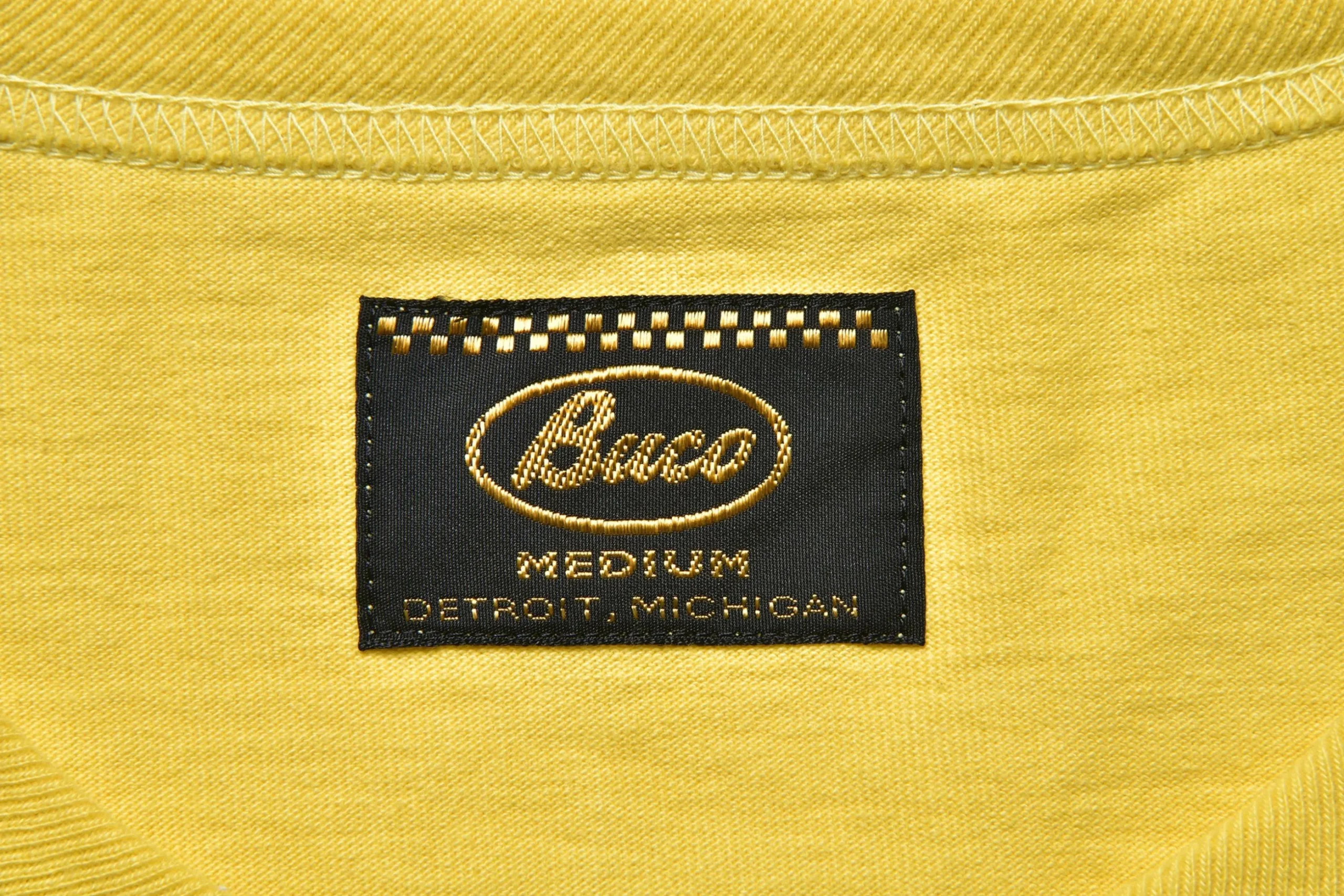 T-Shirts-Buco Tee / Engineer 064 Canary