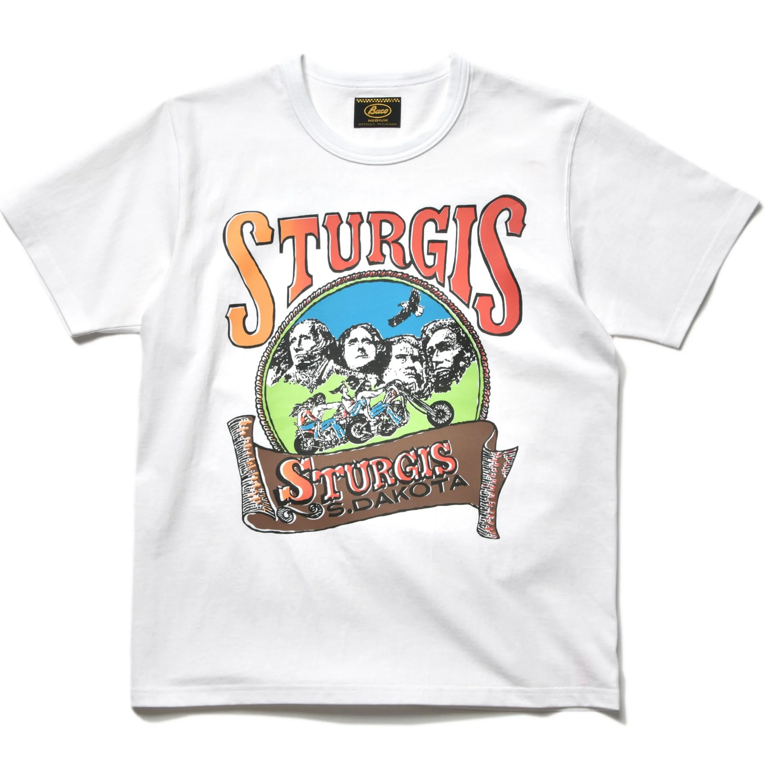 T-Shirts-Buco Tee / Sturgis 010 White