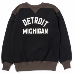 Sweatshirts-Buco Two-Tone Sweatshirt / Black/Gray