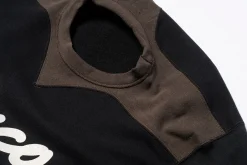 Sweatshirts-Buco Two-Tone Sweatshirt / Black/Gray