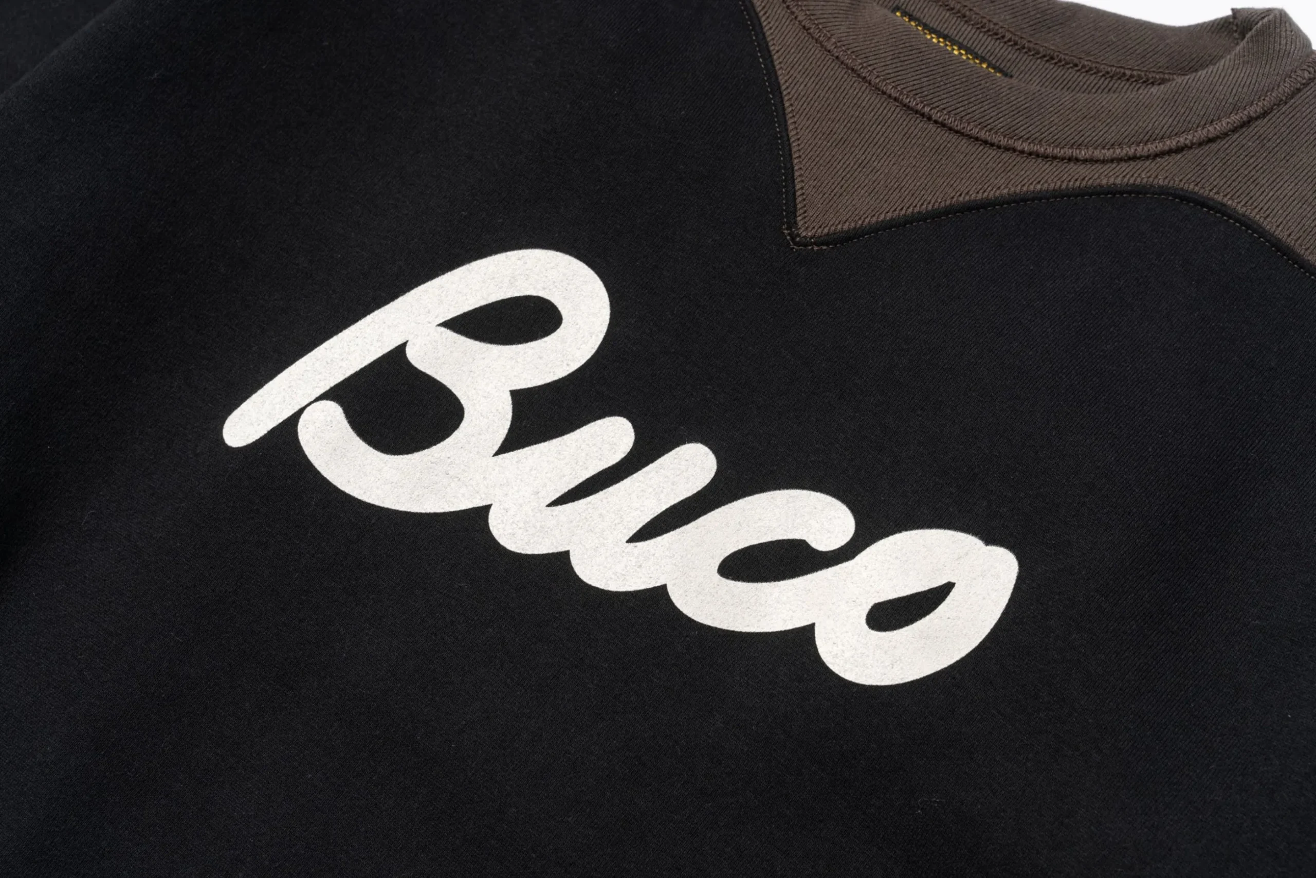 Sweatshirts-Buco Two-Tone Sweatshirt / Black/Gray