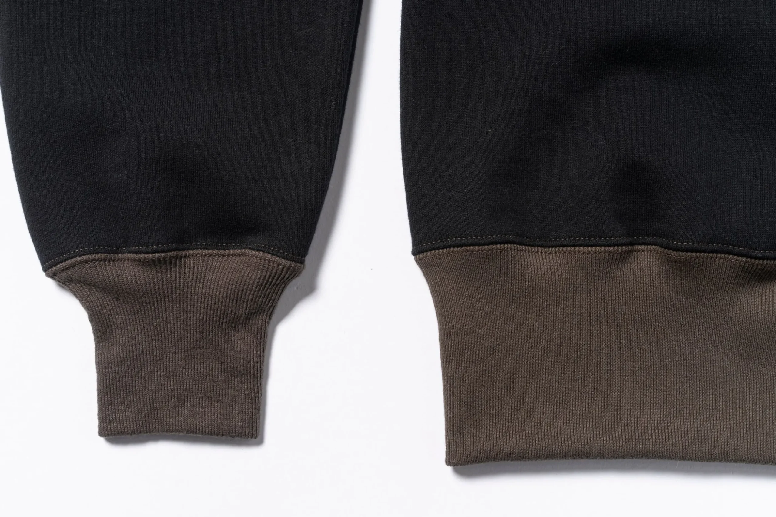 Sweatshirts-Buco Two-Tone Sweatshirt / Black/Gray