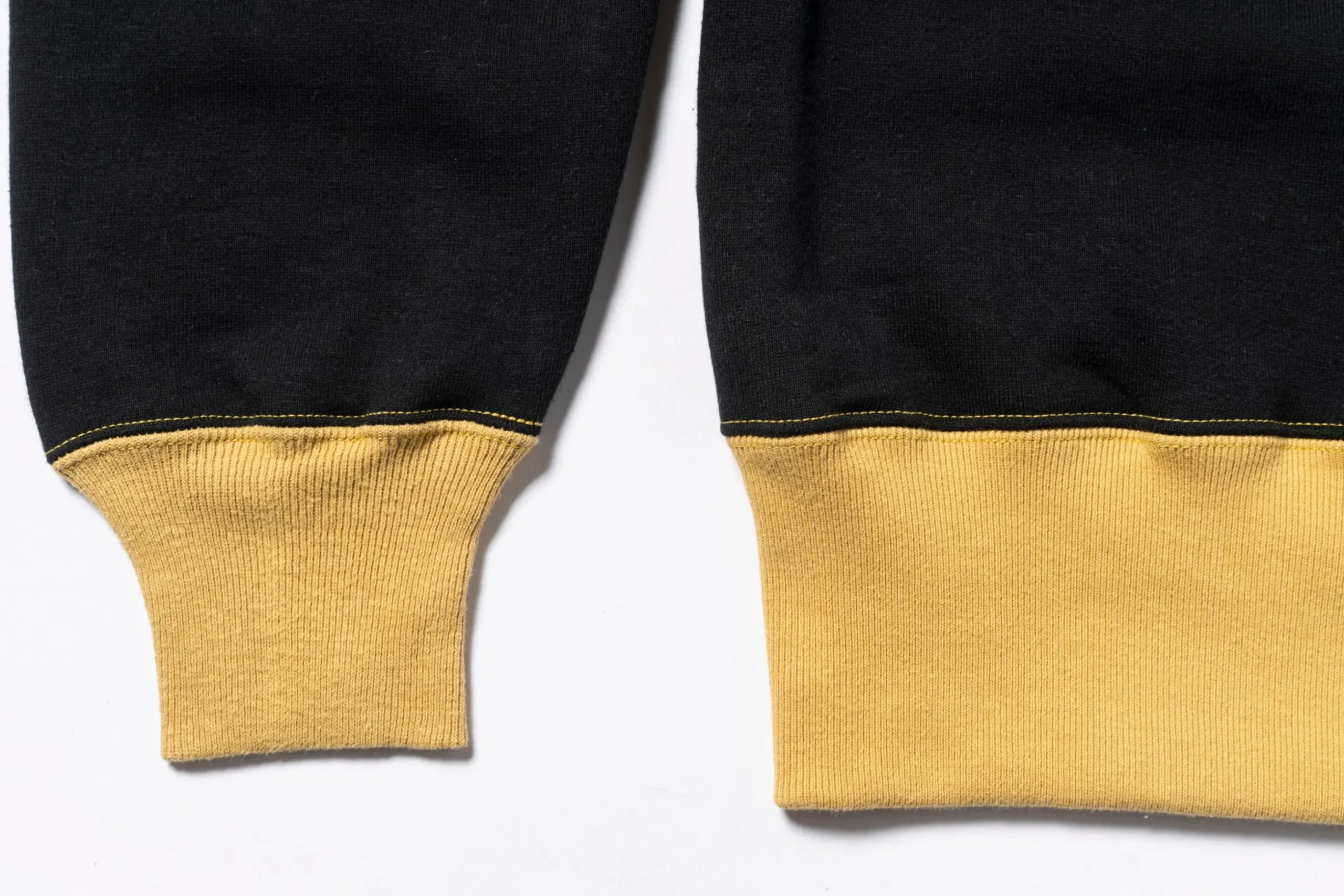 Sweatshirts-Buco Two-Tone Sweatshirt / Black/Corn
