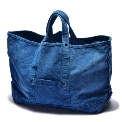 Bags-Joe McCoy Coal Tote (Indigo Dyed) 141 Indigo